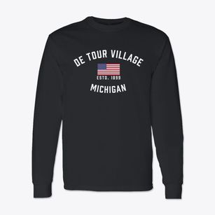 De Tour Village Michigan Patriot Classic Long Sleeve T-Shirt