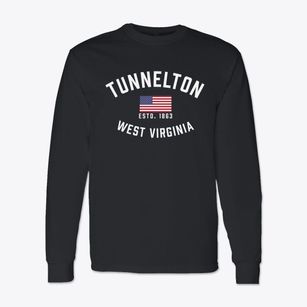 Tunnelton West Virginia Patriot Classic Long Sleeve T-Shirt
