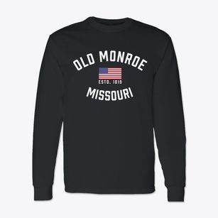 Old Monroe Missouri Patriot Classic Long Sleeve T-Shirt