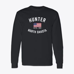 Hunter North Dakota Patriot Classic Long Sleeve T-Shirt
