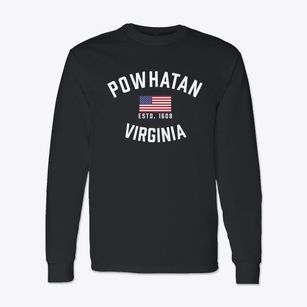 Powhatan Virginia Patriot Classic Long Sleeve T-Shirt