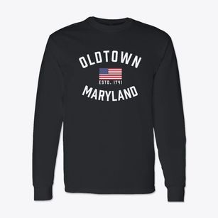 Oldtown Maryland Patriot Classic Long Sleeve T-Shirt