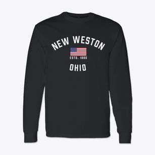 New Weston Ohio Patriot Classic Long Sleeve T-Shirt