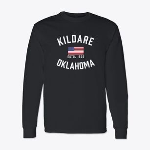Kildare Oklahoma Patriot Classic Long Sleeve T-Shirt