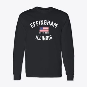 Effingham Illinois Patriot Classic Long Sleeve T-Shirt