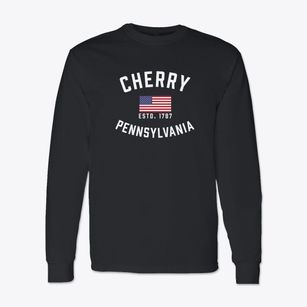 Cherry Pennsylvania Patriot Classic Long Sleeve T-Shirt