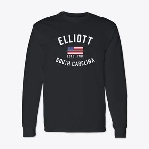 Elliott South Carolina Patriot Classic Long Sleeve T-Shirt