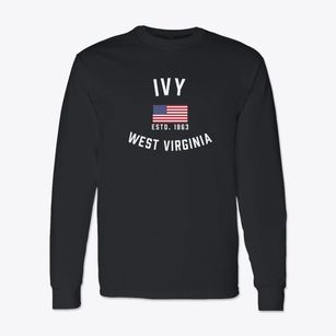 Ivy West Virginia Patriot Classic Long Sleeve T-Shirt