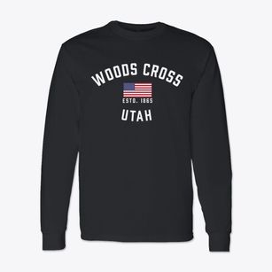 Woods Cross Utah Patriot Classic Long Sleeve T-Shirt
