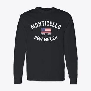 Monticello New Mexico Patriot Classic Long Sleeve T-Shirt