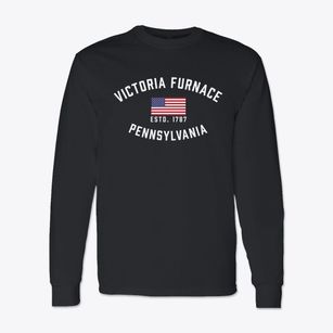 Victoria Furnace Pennsylvania Patriot Classic Long Sleeve T-Shirt