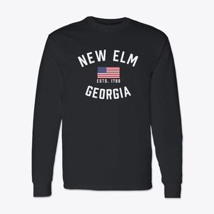 New Elm Georgia Patriot Classic Long Sleeve T-Shirt