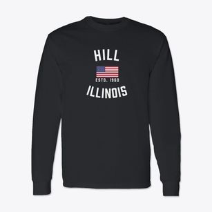 Hill Illinois Patriot Classic Long Sleeve T-Shirt