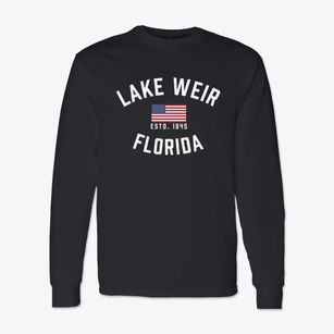 Lake Weir Florida Patriot Classic Long Sleeve T-Shirt