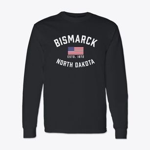 Bismarck North Dakota Patriot Classic Long Sleeve T-Shirt