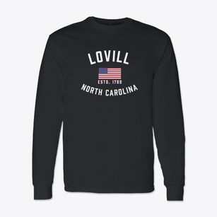Lovill North Carolina Patriot Classic Long Sleeve T-Shirt