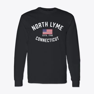 North Lyme Connecticut Patriot Classic Long Sleeve T-Shirt