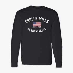 Crolls Mills Pennsylvania Patriot Classic Long Sleeve T-Shirt