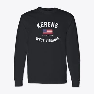Kerens West Virginia Patriot Classic Long Sleeve T-Shirt