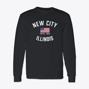 New City Illinois Patriot Classic Long Sleeve T-Shirt