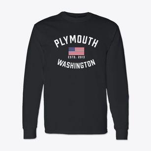 Plymouth Washington Patriot Classic Long Sleeve T-Shirt
