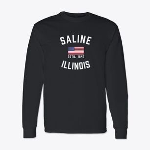 Saline Illinois Patriot Classic Long Sleeve T-Shirt