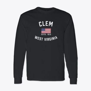 Clem West Virginia Patriot Classic Long Sleeve T-Shirt