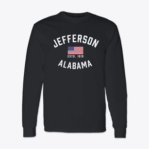 Jefferson Alabama Patriot Classic Long Sleeve T-Shirt