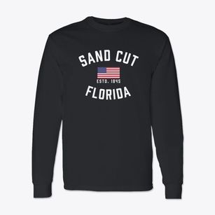 Sand Cut Florida Patriot Classic Long Sleeve T-Shirt