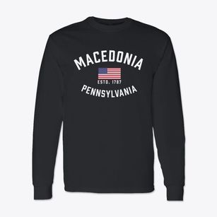 Macedonia Pennsylvania Patriot Classic Long Sleeve T-Shirt