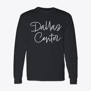 Dallas Center Iowa Freestyle Classic Long Sleeve T-Shirt