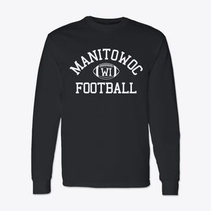 Manitowoc Wisconsin Football Classic Long Sleeve T-Shirt