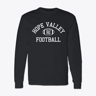 Hope Valley Rhode Island Football Classic Long Sleeve T-Shirt