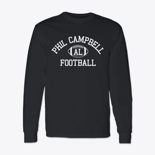 Phil Campbell Alabama Football Classic Long Sleeve T-Shirt