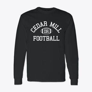 Cedar Mill Oregon Football Classic Long Sleeve T-Shirt