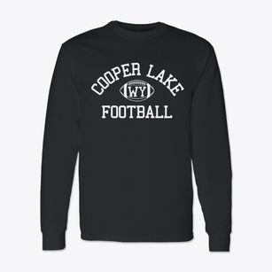 Cooper Lake Wyoming Football Classic Long Sleeve T-Shirt