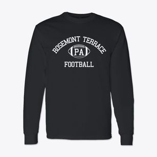 Rosemont Terrace Pennsylvania Football Classic Long Sleeve T-Shirt