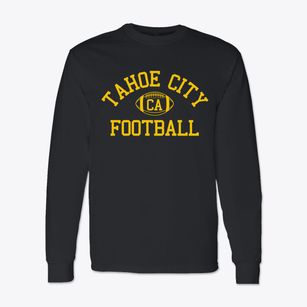 Tahoe City California Football Classic Long Sleeve T-Shirt
