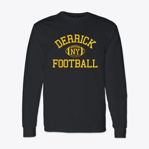 Derrick New York Football Classic Long Sleeve T-Shirt