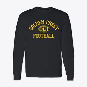 Golden Crest New Jersey Football Classic Long Sleeve T-Shirt