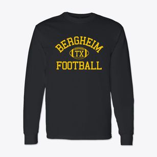 Bergheim Texas Football Classic Long Sleeve T-Shirt
