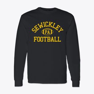 Sewickley Pennsylvania Football Classic Long Sleeve T-Shirt