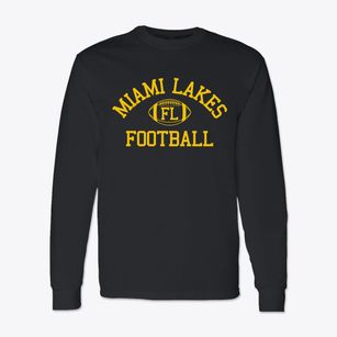 Miami Lakes Florida Football Classic Long Sleeve T-Shirt
