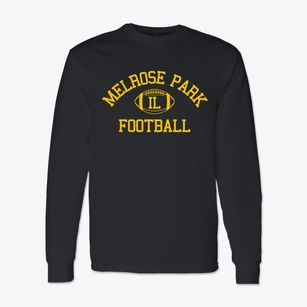 Melrose Park Illinois Football Classic Long Sleeve T-Shirt