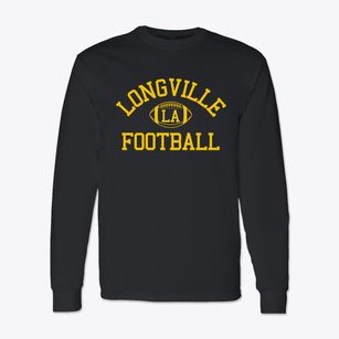 Longville Louisiana Football Classic Long Sleeve T-Shirt