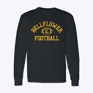 Bellflower Illinois Football Classic Long Sleeve T-Shirt