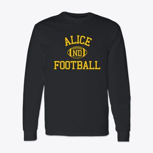 Alice North Dakota Football Classic Long Sleeve T-Shirt