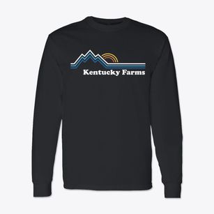 Kentucky Farms Virginia Mountain View Classic Long Sleeve T-Shirt
