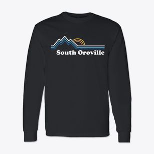 South Oroville California Mountain View Classic Long Sleeve T-Shirt