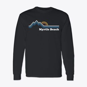 Myrtle Beach South Carolina Mountain View Classic Long Sleeve T-Shirt